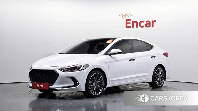 Hyundai Avante AD 2018 Белый из Кореи