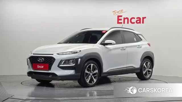 Hyundai Kona 2018 Белый из Кореи