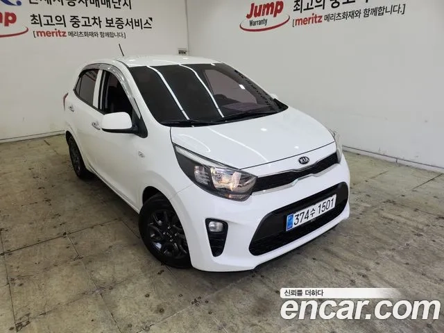 Kia All New Morning (JA) 2018 Белый из Кореи