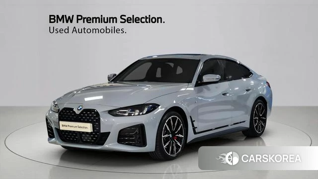 BMW 4 Series (G22) 2025 Серебристо-серый из Кореи