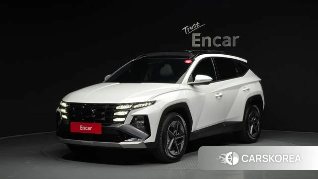 Hyundai The New Tucson Hybrid (NX4) 2025 Белый из Кореи