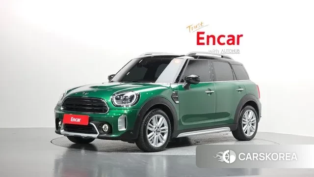 Mini Cooper Countryman 2022 Зеленый из Кореи