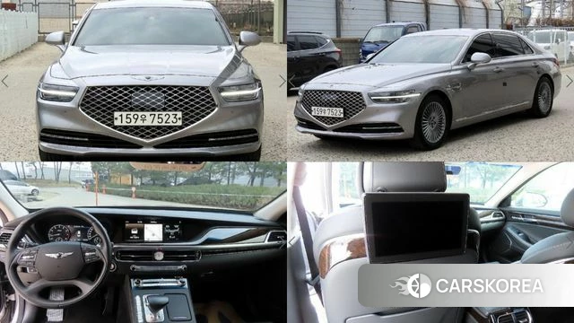 Genesis G90 2020 Серебряный из Кореи