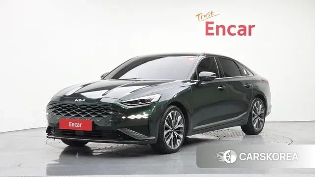 Kia K8 2021 Зеленый из Кореи