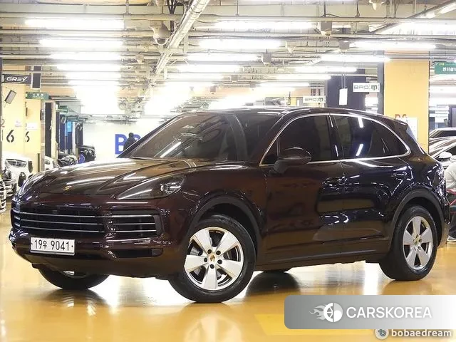 Porsche Cayenne (PO536) 2019 Фиолетовый из Кореи