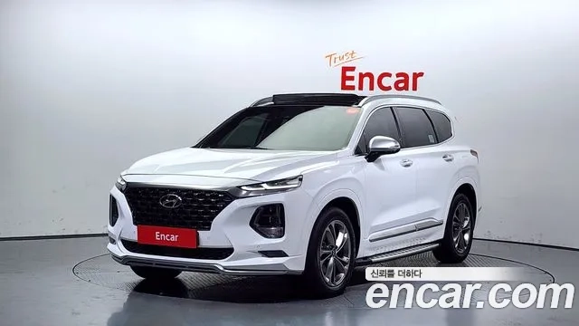 Hyundai Santa Fe TM 2018 Белый из Кореи