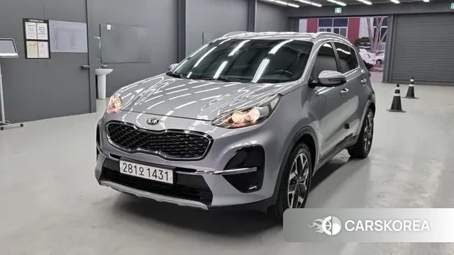 Kia Sportage The Bold 2021 Серебристо-серый из Кореи