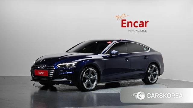 Audi A5 (F5) 2019 Синий из Кореи
