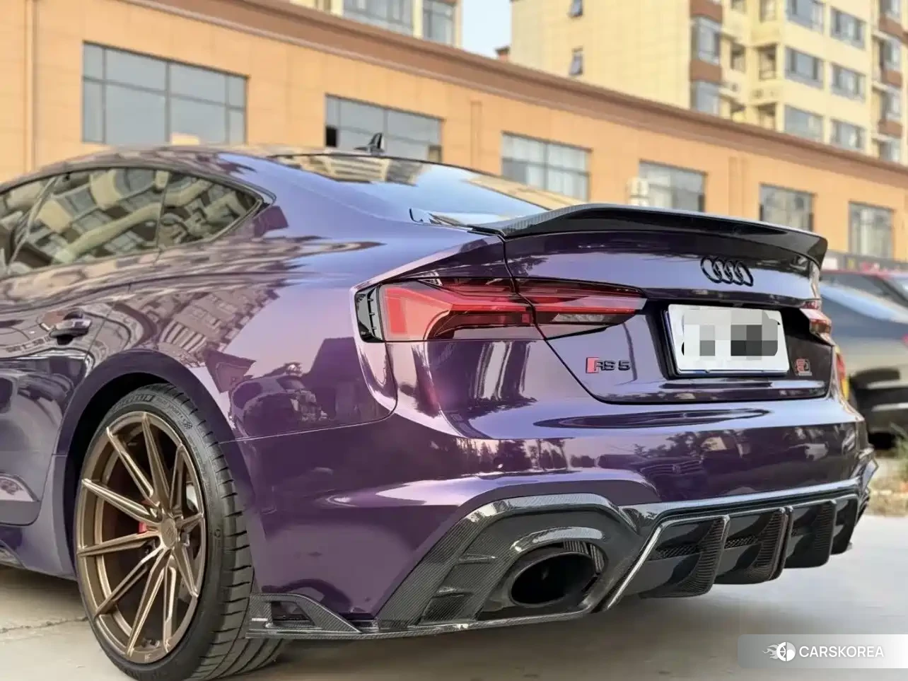 Audi A5 2021 Зеленый из Китая