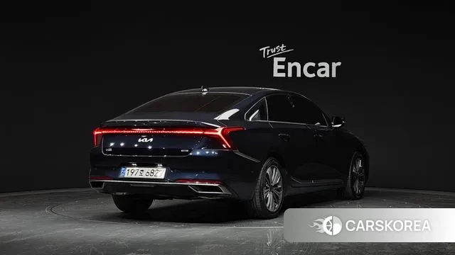 Kia K8 Hybrid 2022 Синий из Кореи