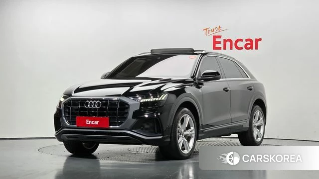 Audi Q8 (4M) 2022 Черный из Кореи