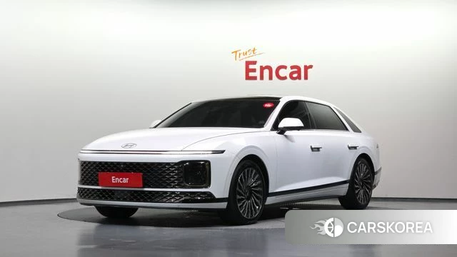 Hyundai Grandeur Hybrid (GN7) 2024 Белый из Кореи