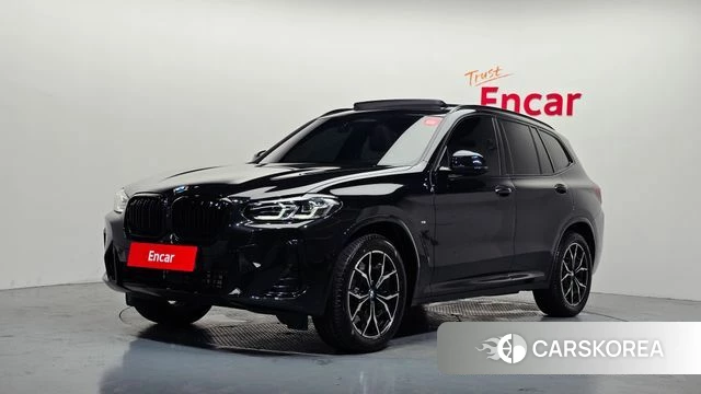 BMW X3 (G01) 2024 Черный из Кореи