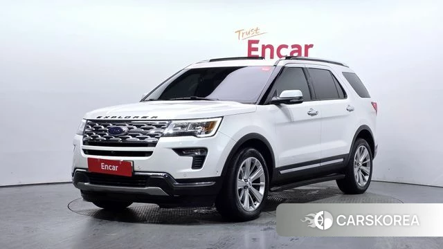 Ford Explorer 2018 Белый из Кореи