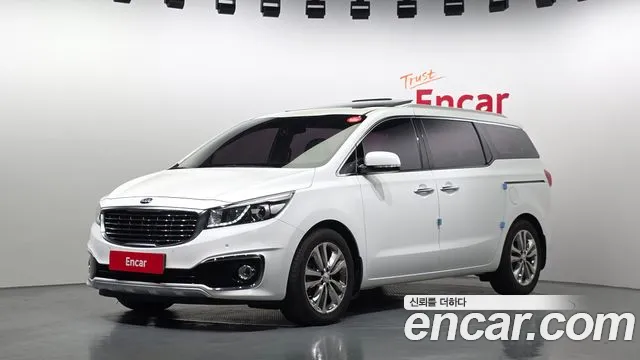 Kia All New Carnival 2018 Белый из Кореи