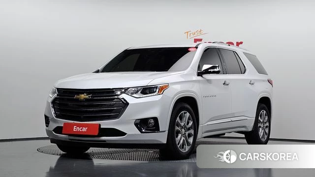 Chevrolet (GM Daewoo) Traverse 2020 Белый из Кореи