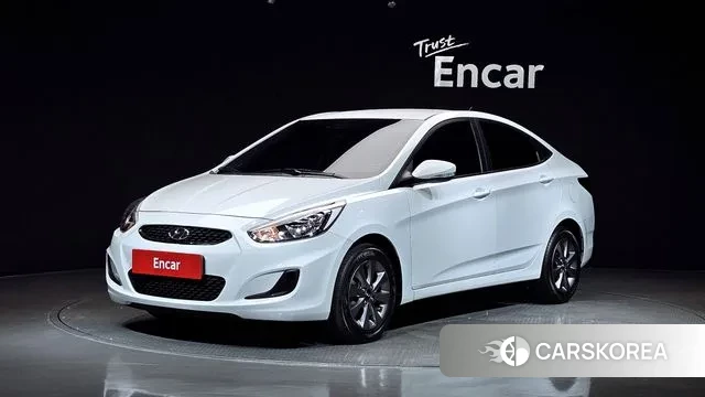 Hyundai Accent (New type) 2018 Белый из Кореи