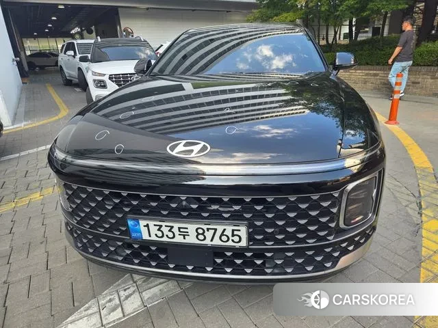 Hyundai Grandeur (GN7) 2023 Черный из Кореи