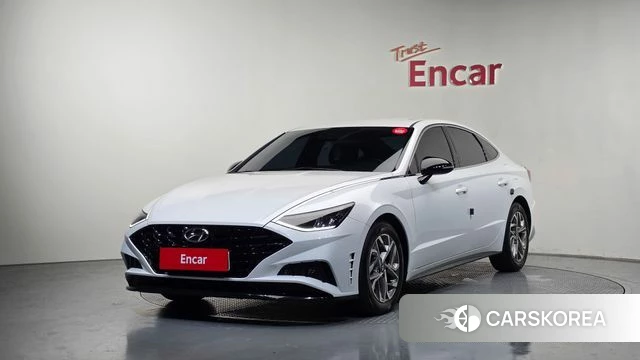 Hyundai Sonata (DN8) 2021 Белый из Кореи