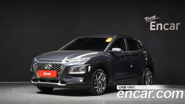 Hyundai Kona Hybrid 2020 Серый из Кореи