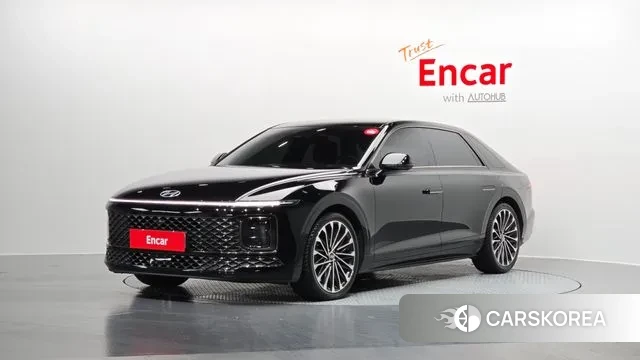 Hyundai Grandeur (GN7) 2023 Черный из Кореи