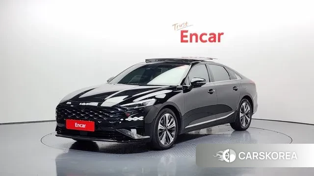 Kia K8 Hybrid 2022 Черный из Кореи