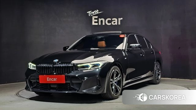 BMW 3 Series (G20) 2023 Черный из Кореи