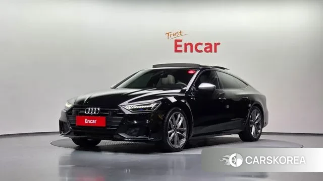 Audi A7 (4K) 2022 Черный из Кореи