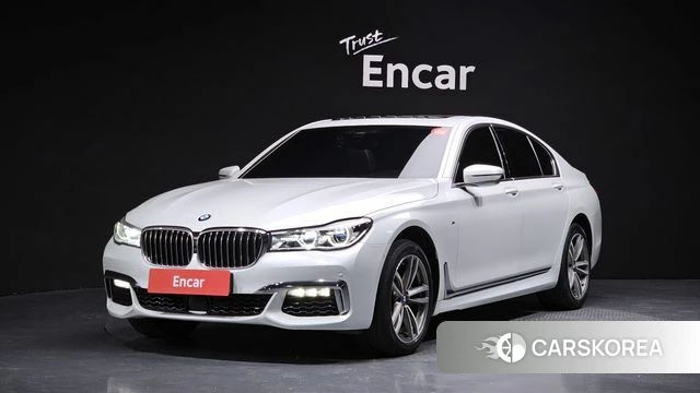 BMW 7 Series (G11) 2019 Белый из Кореи