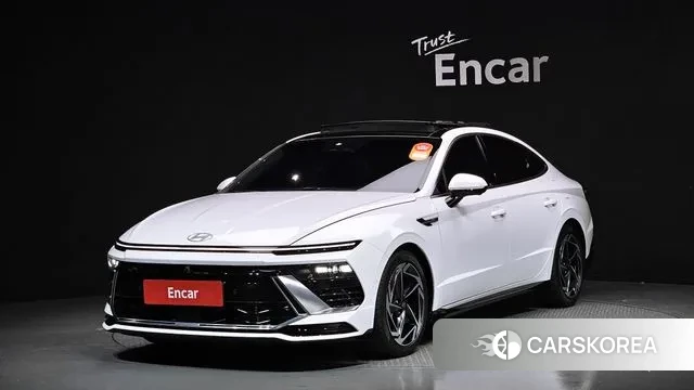Hyundai Sonata D Edge (DN8) 2023 Белый из Кореи
