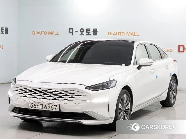 Kia K8 2021 Белый из Кореи
