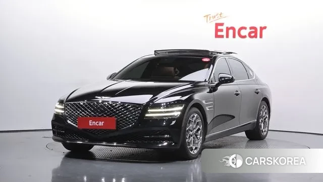 Genesis G80 (RG3) 2021 Черный из Кореи