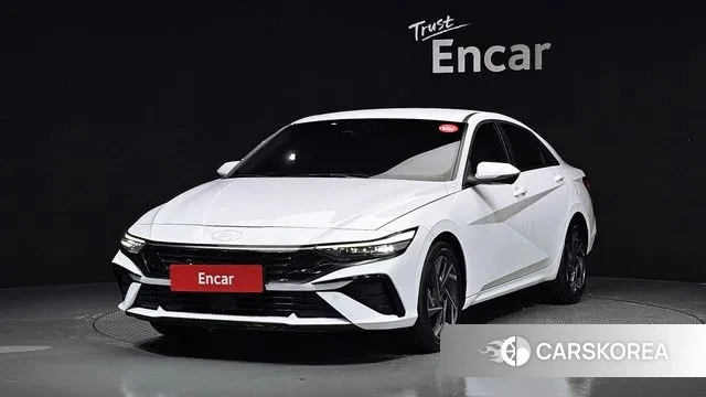 Hyundai The New Avante Hybrid (CN7) 2025 Белый из Кореи