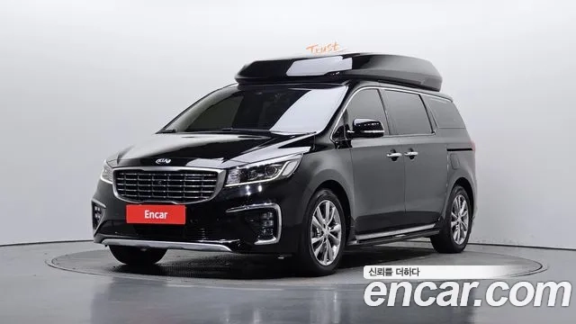 Kia The New Carnival 2018 Черный из Кореи