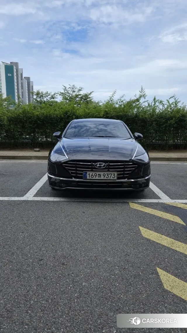 Hyundai Sonata (DN8) 2022 Черный из Кореи