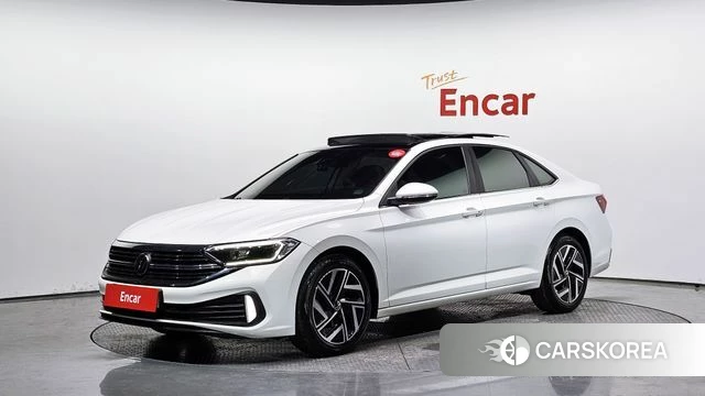 Volkswagen 7th Generation of Jetta 2024 Белый из Кореи