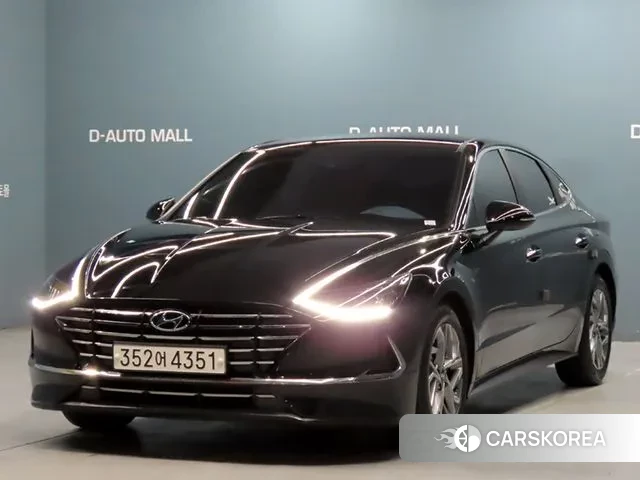 Hyundai Sonata (DN8) 2021 Черный из Кореи