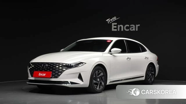 Hyundai The New Grandeur IG Hybrid 2021 Белый из Кореи