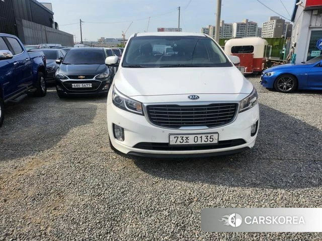 Kia All New Carnival 2018 Белый из Кореи