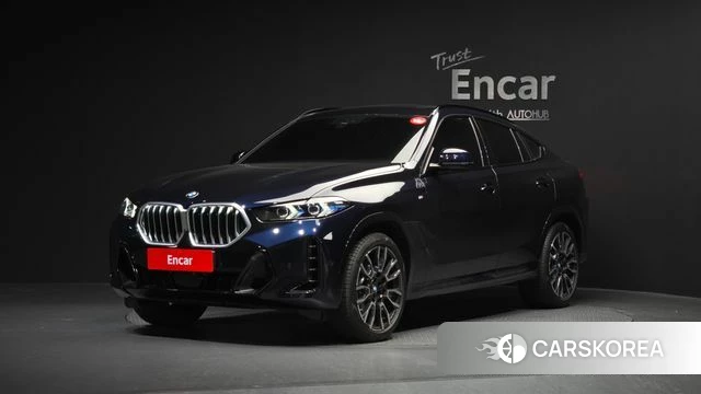 BMW X6 (G06) 2025 Черный из Кореи