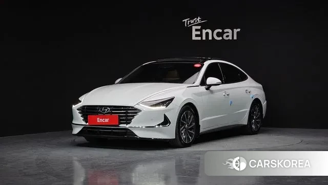Hyundai Sonata (DN8) 2019 Белый из Кореи
