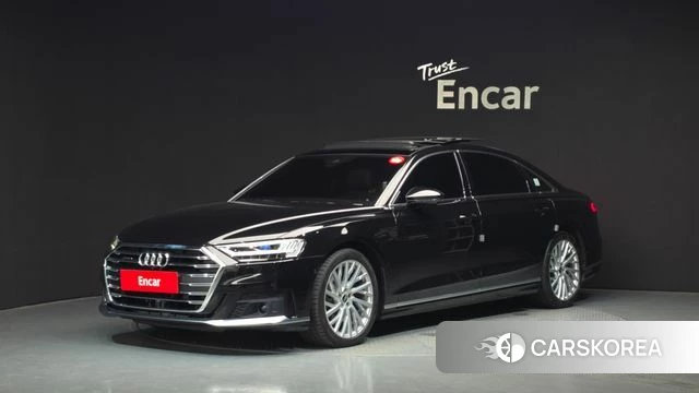 Audi A8 (D5) 2021 Черный из Кореи