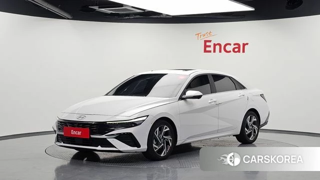 Hyundai The New Avante (CN7) 2023 Белый из Кореи