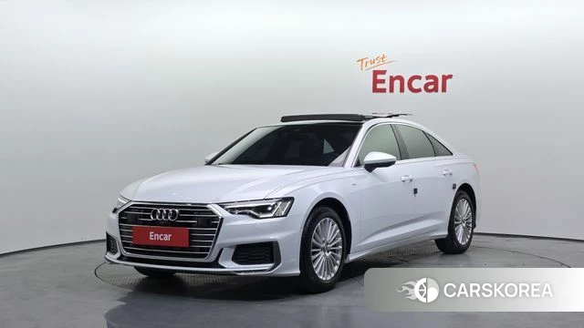 Audi A6 (C8) 2020 Белый из Кореи