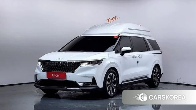 Kia Carnival 4th generation 2023 Белый из Кореи