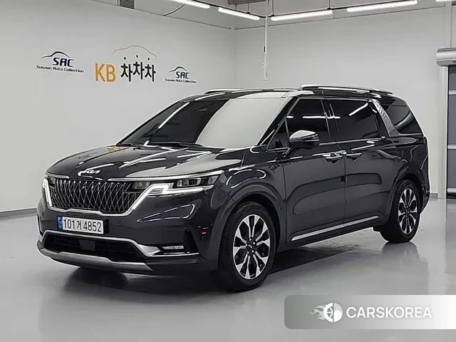 Kia Carnival 4th generation 2023 Серый из Кореи