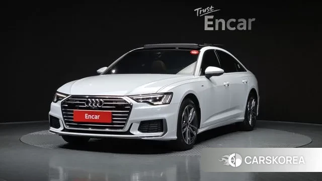 Audi A6 (C8) 2022 Белый из Кореи