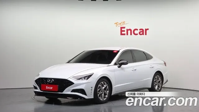 Hyundai Sonata (DN8) 2021 Белый из Кореи