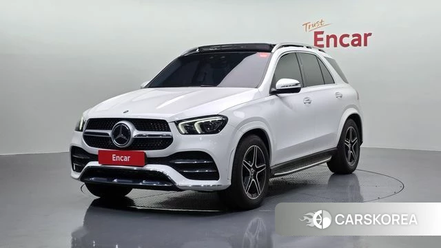 Mercedes-Benz GLE-Class W167 2021 Белый из Кореи