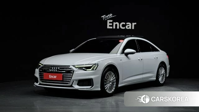 Audi A6 (C8) 2020 Белый из Кореи